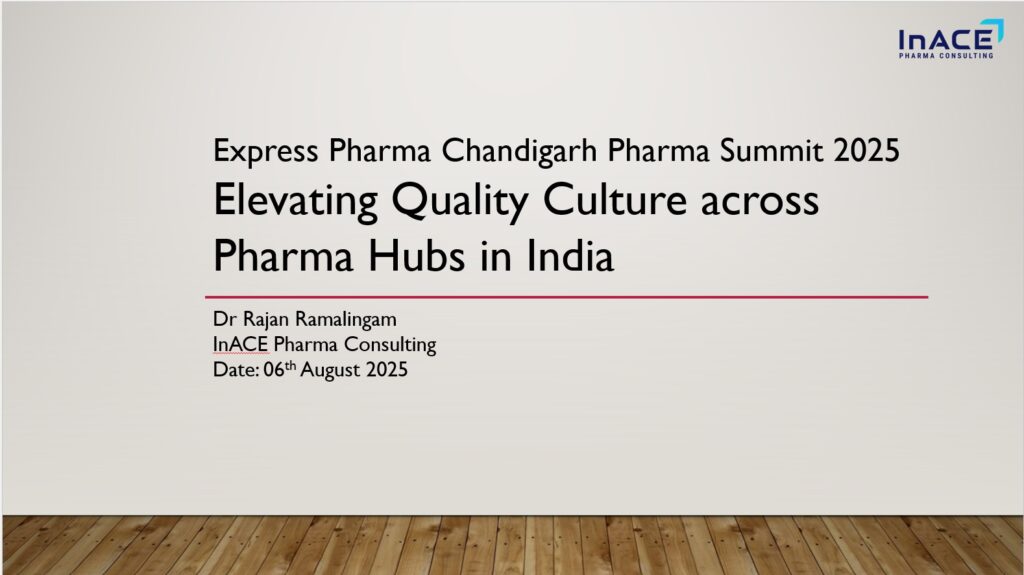 Recording of the talk at Express Pharma Chandigarh Summit 2025